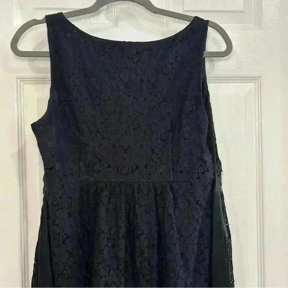 Mimi Maternity Lace Empire Waist Sleeveless Black Cocktail Party Dress Size M - Picture 11 of 16